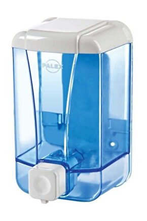 1000 cc Şeffaf Mavi Sıvı Sabun Dispenseri