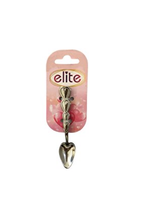 Elite Çay Kaşığı Kalp Model 6 Lı Paket