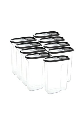 Erzak Kabı, 1,7 Lt,  9lu Set