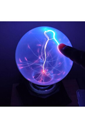 Himarry Jumbo Boy Plazma Küresi - Tesla Plazma Lambası (30X18) Cm