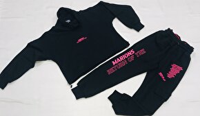 Marions Kız Siyah Eşofman takımı