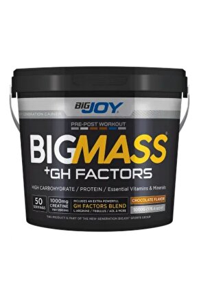 Bigjoy Big Mass Gh Factors 5000 gr Çikolata Aromalı Pro Mass Gainer