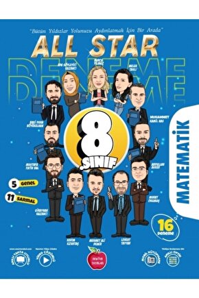 8 . Sınıf Matematik Newton All Star Denemeleri Soru Bankası