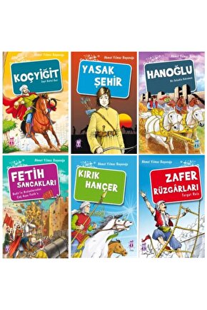 Ahmet Yılmaz Boyunağa 6 Kitap Tarihi Macera Seti