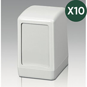 Palex Dispenser Peçete Aparatı Beyaz Hafif  10 Adet