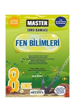 2024 8. Sınıf Master Fen Bilimleri Soru Bankası Güncel Baskı