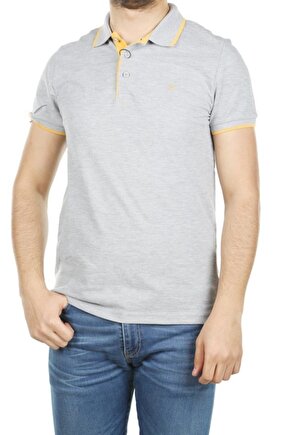 Erkek Lacost Çizgili Polo Yaka T-shirt