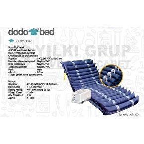 Dodo Bed - Boru Tipi Havalı Yatak Sistemi