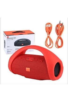 Booms Box Mini Bluetooth Hoparlör Wireless Speaker Powerbank Özellikli Sd Kartaux Girişli