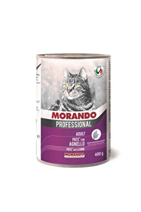 Neo Pet Market Morando Kuzu Etli Kedi Konservesi Ezme Pate 400gr X 24 Adet