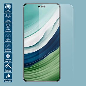 Wontis Huawei Mate 60 Pro Ultra Şeffaf Nano Ekran Koruyucu Film