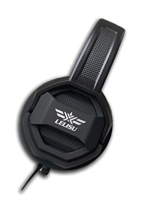 Oyuncu Kulaklığı Extra Bass Mikrofonlu Kulaklık Ayarlanabilir Kulaklık Lr Kablolu 185 Cm Ls802