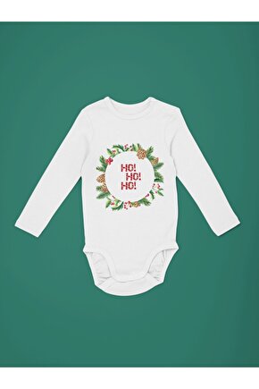 Yılbaşı Noel Baba Bebek Zıbını - Ho Ho Ho Zıbın