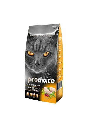 Neo Pet Market Pro Choice Pro 32 Sterilised Tavuklu Kısırlaştırılmış Kedi Maması 15 Kg