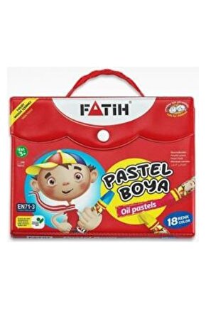 King Size Pastel Boya 18 Renk (ÇANTALI)