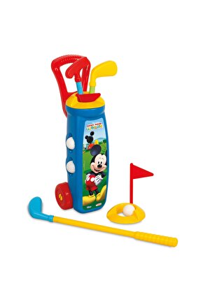 Mickey Mouse Golf Arabası - Golf Seti - Spor Oyuncakları - Bahçe Oyuncakları - Golf Oyuncakları
