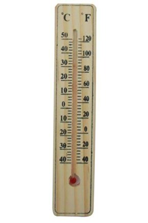 Ahşap Oda Derecesi Termometre 15*30 mmm