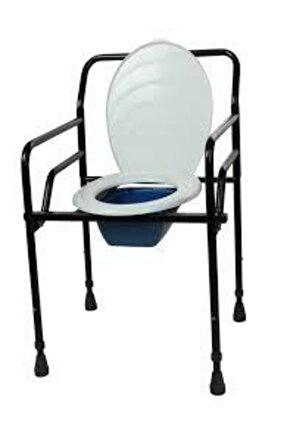 Mobil Tuvalet Banyo Sandalyesi Klozet Yükseltici Hastalar Için