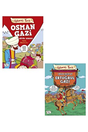 Osman Gazi Büyük Kurucu + Gizli Kurucu Ertuğrul Gazi 2 Kitap