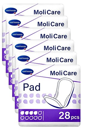 Molicare Ped Mesane Pedi 4 Damla Maxi 6 Paket 168 Adet