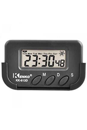 Kk-613d Dijital Küçük Masa - Araba Saati Oto Car Clock Saat