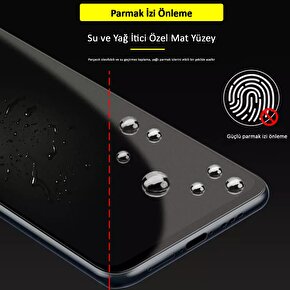 Redmi Note 12 Pro+ Mat Parmak Izi Bırakmayan Nano Ekran Koruyucu Film