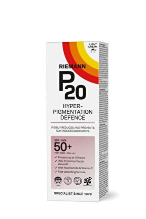 P20 Pigmentation Defence . Spf50 Koruyucu Güneş Kremi