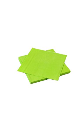 FISTIK YEŞİLİ Kağıt Peçete 20 Li 33*33 Cm ( Yeşil )