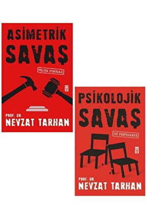 Asimetrik Savaş + Psikolojik Savaş 2 Kitap Set - Nevzat Tarhan