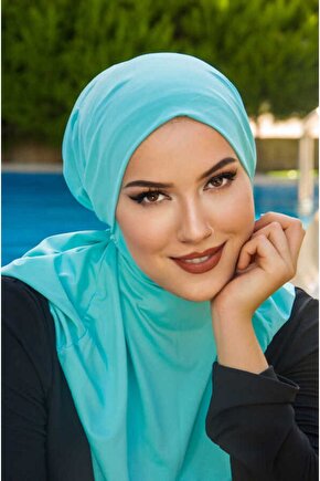 Mint Hijab Havuz ve Deniz Bonesi