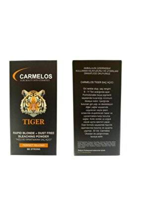 Tiger -gri Renk Toz Saç Açıcı 100gr + 150ml Oksidan
