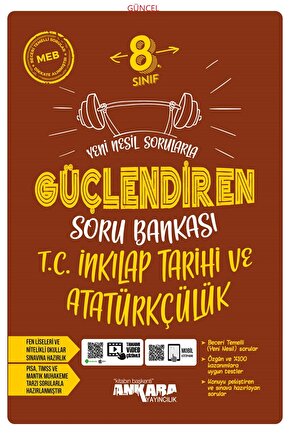 8.Sınıf Yeni Nesil Sorularla Güçlendiren T.C İnkılap Tarihi ve Atatürkçülük Soru