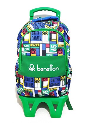 United Colors Of Benetton Çekçekli Okul Sırt Çantası 76118