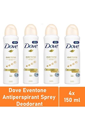 Kadın Anti Perspirant Deodorant Eventone 150 Ml - 4lü Avantaj Paketi