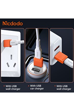 Mcdodo Type-C To USB A 3.0 Çevirici Turuncu OT-6550