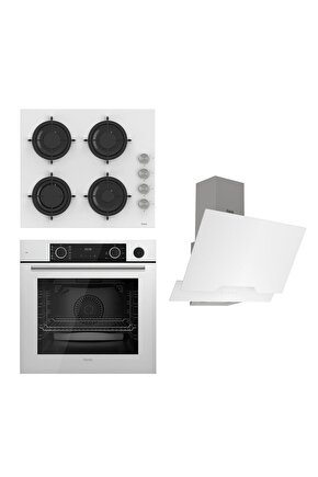 Steamart&fryart Serisi Buharlı Pişirme Beyaz Set (cs206 + Xe64cb +d064 )