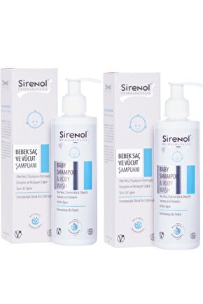 %100 Doğal 2’li Bebek Şampuan Set 2x250 ml
