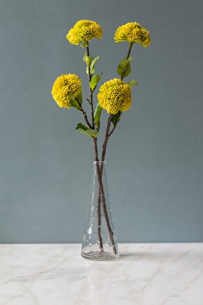 1 Adet Voluptatem Sarı Yapay Çiçek