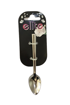 Elite Çay Kaşığı Çubuk Model Sade 6 lı Paket Paslanmaz Çelik