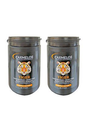 Carmelos Tiger - Gri Renk Toz Saç Açıcı 850 g 2 Adet 8682476340136-02