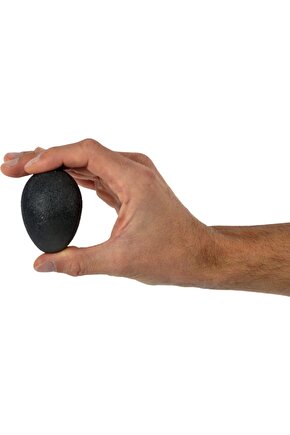 Msd El Parmak Güçlendirme Egzersiz Yumurta Top Siyah (çok Sert)