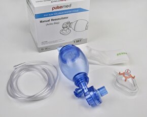 Pulsemed Solunum Cihazı PVC Pediatrik - Çocuk Ambu