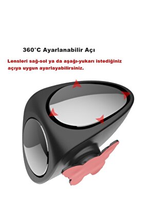 Çift Yönlü Ayarlanabilir Kör Nokta Aynası -sol  Ayds30