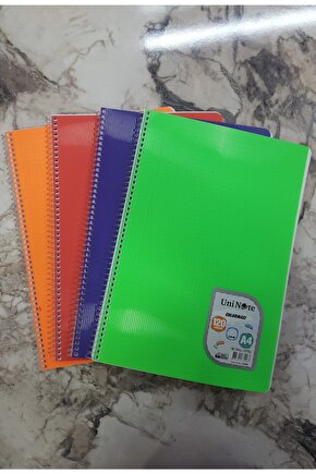 Colormaxi 120 Yaprak Kareli A4 Defter (4 Lü Set)