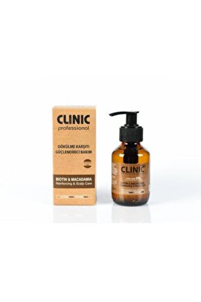 Biotin & Macadamıa Dökülme Karşıtı Saç Güçlendirici Bakım Yağı 100 Ml