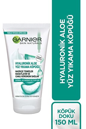 Hyaluronik Aloe Yüz Yıkama Köpüğü 150ml