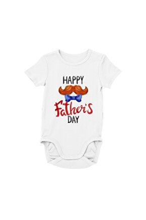 Bebek Zıbın Happy Fathers Day Yazılı