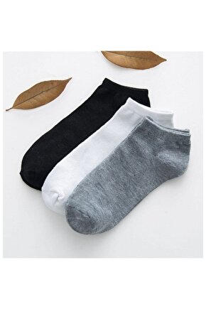 1. Kalite 10 Çift Erkek Patik Çorap Spor Ayakkabı Kısa Soket Çorabı Çok Renkli Aot102, 4044