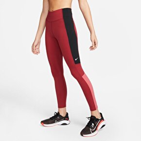 Nike One Dri-FIT Color Block Mid-Rise 7/8 Kadın Tayt