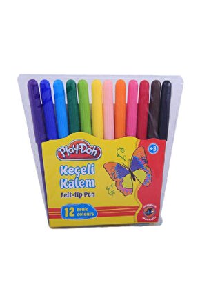 12 Renk Keçeli Kalem